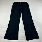 Roxy Black Linen Blend Wide Leg Lounge Pant XL Photo 5