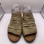 Miz Mooz  Leather Slingback Heeled Sandals Perri Tan size 41 US 10.5 Photo 2