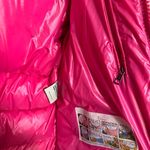 Moncler  Pink Maya Shiny Puffer Jacket Coat Hooded Unisex Photo 10