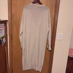 Free People Cream Wool/Cashmere Long Sleeve Midi Dress Photo 3