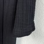 Lacausa XS Sustainable Organic Cotton Boho Pocketed Jumpsuit in Black Photo 6