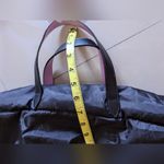 Victoria's Secret  Extra Large Tote  black black and pink lightweight zipper Photo 12