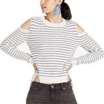 Lucky Brand sweater as is super cute size tag is cut out but almost 100% small Photo 0