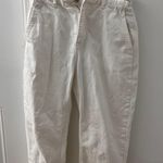 ZARA Paperbag White Pants Photo 1