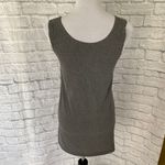 Elle women OS 100% cotton tank top dress/swim cover grey Photo 3
