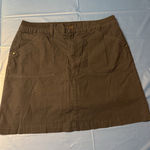 Croft & Barrow Croft and‎ Barrow Women's Dark Navy Blue Cotton Spandex Skort Size 10 Photo 0