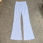 Free People We the Free  Jayde High Rise Flare Jeans Lavender 25 Photo 3