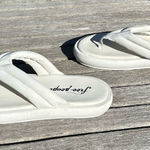 Free People  Wonderland Thong Sandals / White size eu 41‎ us size 10 Photo 0