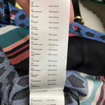 Maje Cristen Blouse Top Blue Printed Geometric Photo 12