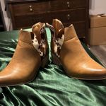 Natural Reflections Cowhide Booties Photo 2