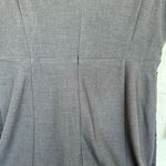 Elle Beautiful  HTHR‎ Gray Lace Dress 👗 Size 14 NWT Parisian Polished Photo 2