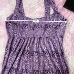 Fresh Produce Purple Maxi Dress Sleeveless Floral Sun Dress Long Casual Summer Dress Photo 4