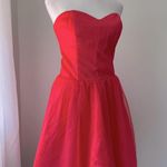 Vintage Y2K Steppin’ Out Coral Pink Strapless A Photo 2