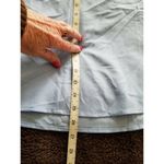 J.Crew  Top Tank Semi Sheer Chiffon Sleeveless Scoop Neck Blue Women's Size 4 Photo 3