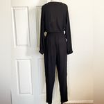 Indah  Black Long Sleeve Jumpsuit Photo 5