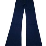 Betabrand 4-Pocket Bootcut Denim Jeans Indigo Dark Wash Blue Pull On Size XS Photo 1