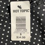 Hot Topic Black Pants with White Polka Dots Photo 8