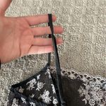 Victoria's Secret Victoria’s Secret Pink Black Button Floral Lingerie Tank Top Cami Womens Medium Photo 10