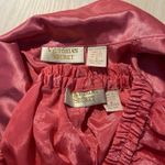 Victoria's Secret VTG Gold Label Victoria Secret Pajama Short Set Floral Pink Button Sexy Wedding Photo 5