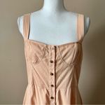 We Wore What  | Peach Harper Midi Dress Sz L Photo 4