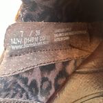 Born Nova Brown Burnished Leather Booties Straps Buckle Heel Western Women’s 7M Size 7 Photo 8