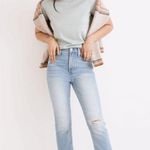 Madewell The Perfect Vintage Jean in Coney Wash: Destroyed Edition Size 26 Photo 0