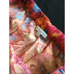 Maison D'amelie Floral Button Front Skirt RedPinkBlue Orange Midi Womens Skirt M Red Size M Photo 5