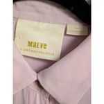 Anthropologie  Maeve front tie lilac shirt XS Photo 2