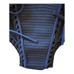Solid & Striped Navy Blue Black Knit Crochet Tie Side The Clara Bikini Bottom S Photo 4