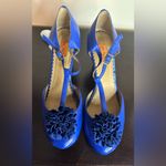 Miz Mooz  Leather Lacey T-Strap Pump Photo 2