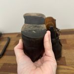 Balenciaga  Womens Boots‎ 40 Black Leather Buckle Ankle Chelsea Slouch Photo 9