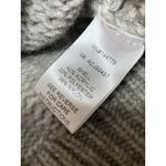 Acoa Women's Gray Cable Knit Floral Long Sleeve Crop Cardigan Sweater Top Size M Size M Photo 4