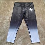 Zyia NWT Active Black White Gradient Light N Tight Leggings Photo 0