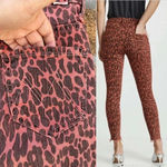 Mother The Looker Ankle Jeans in Animal Attraction 24 Orange Photo 4