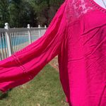 Daisy NWT New Directions Lace  Pink Top XL Photo 3