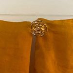 ASTR the Label Mustard Yellow Ruched Puff Sleeve Blouse, Women’s Small Photo 9