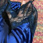 NAVY & BLACK LACE LINGERIE CAMI Blue Photo 1