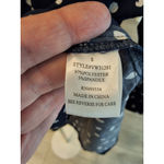 Adrienne Vittadini  Woments Blue and White Polka Dot 3/4 Sleeve Size Size S Photo 3