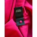 Le chateau  Raspberry Floral Appliqué Halter Dress Photo 7