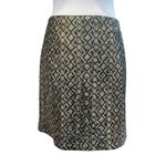 Banana Republic Mini Skirt Sz 4 Petite Green Gold Sequin Sparkle Party Holiday Photo 5