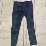 Tuff Athletics  blue patterned leggings Photo 3