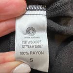 XCVI  Black Cold Shoulder Fringe Bottom Kimono. Size Small. Photo 3