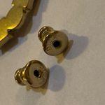 Christian Dior Petit CD Earring Gold-Finish Metal, White Resin Pearls Photo 8