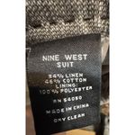 Nine West  Suit Women’s Tan Pencil Skirt, Linen And Cotton, Size 4 Photo 3