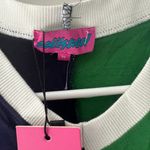 Edikted  Tee Green Blue White Short Sleeves Sports NWT size XL Photo 4