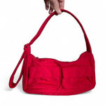 Baggu  red shoulder bag with adjustable straps Photo 0