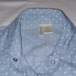 Passport Button down shirt with pearl snaps Blue Size M Photo 1