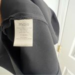 Maje Riviera Sequin Sleeve Black/Gold Mini Dress Sz 36 Photo 6