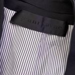 Jenni Kayne Boy Blazer Women XL Black Suit Jacket One Button Minimalist Photo 5