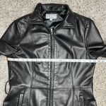 Pelle Studio By Wilson’s Leather Full Zip Genuine Leather Jacket Black Medium M Photo 7